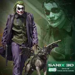 Coringa - Joker - Heath Ledger ( Mr. "J" ) - Sanix