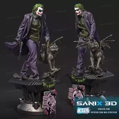 Coringa - Joker - Heath Ledger ( Mr. "J" ) - Sanix - comprar online