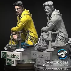 Walter White - Breaking Bad - Sanix - Fábrica de Minis