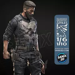 The Punisher - Sanix - loja online