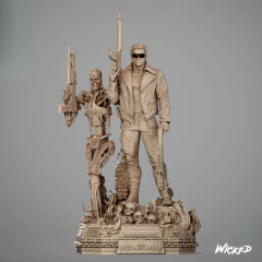Terminator 1 Diorama - Wicked - comprar online