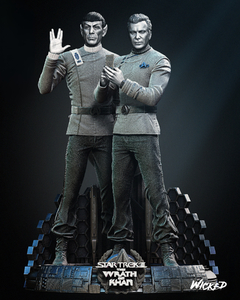 Diorama Star Trek The Wrath of Khan: Kirk e Spock - Wicked