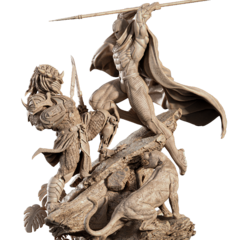 Black Panther VS Predator Diorama - Wicked na internet