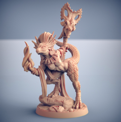 Coaxoch - Goldmaw Lizard Beauty (Nude)