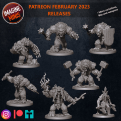 Pack com as 7 minis Corruption of the Glades