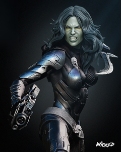 Gamora Comic Version - Wicked - Fábrica de Minis