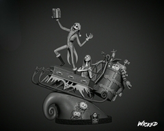 Jack and Sally Diorama - Wicked - comprar online