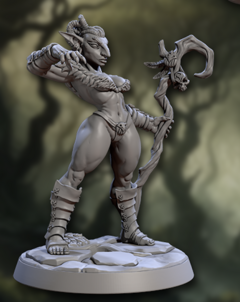 Grenia the Shaman (Fantasy Pinup) [Nude] - comprar online