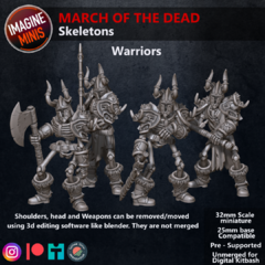 Pack com 4 Skeletons Warriors - comprar online