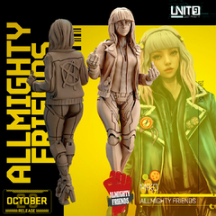 ENCOMENDA: Poppy e a Miko 01 da UNIT9 - Cyberpunk Reescaladas - comprar online