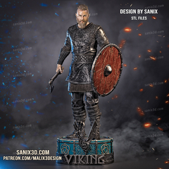 Ragnar Lothbrok - Vikings - Sanix