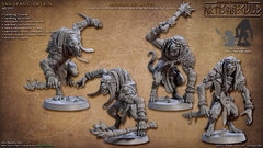 Pack 1 Sandfang Rat Brutes (com armas)