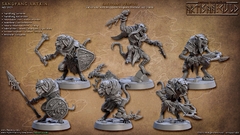 Pack 1 Sandfang Ratkin (6 minis)