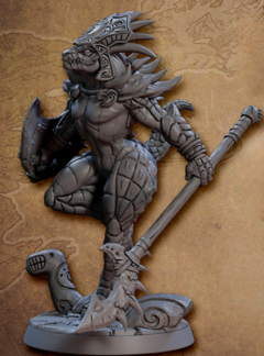 Skaala - Lizard Pinup