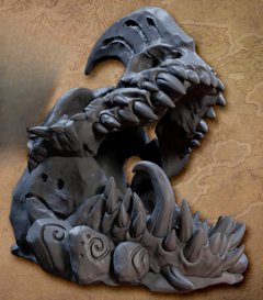 Terrain Tyrannax Skull (Axe-Nose)