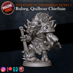 Rulzeg - Quilboar Chieftain