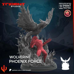 Wolverine Phoenix Force na internet