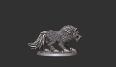 Dire Wolf A - Fábrica de Minis