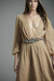 VESTIDO LONGO MANGA BUFANTE - CAOS - comprar online