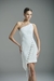 Vestido assimétrico com ilhós - CAOS - comprar online