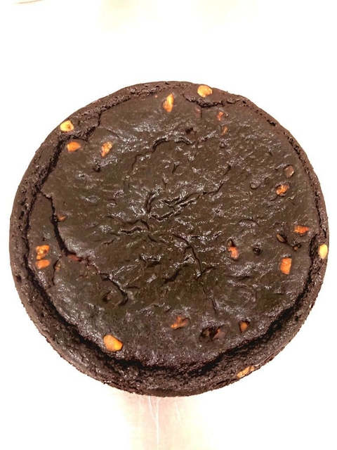 Torta Brownie com Noz Pecan