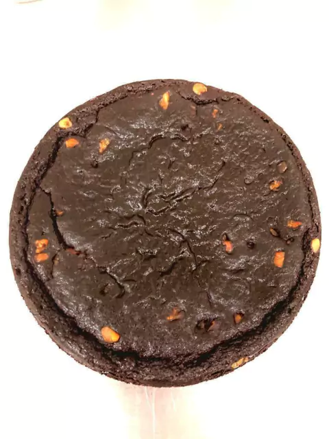 Torta Brownie com Noz Pecan