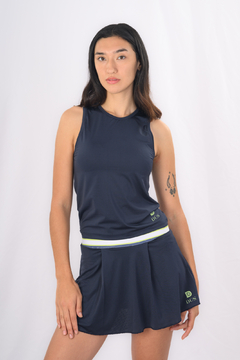 Imagen de Pollera Felicitas Azul Marino