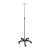 Suporte Para Medicação Inox Com Base Termoplástica