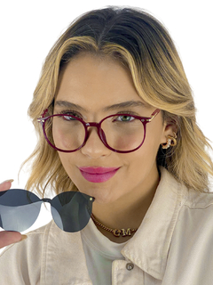 Armação Feminina + Clipon 2 em 1 CF370 - loja online