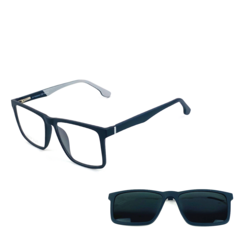 Armação Masculina + Clip On 2 Em 1 CM177