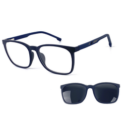 ARMAÇÃO DE ÓCULOS masculino clipon 2 em 1 CM182 - loja online