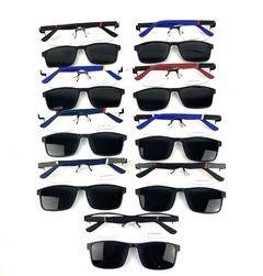 Armação Masculina + Clip On 2 Em 1 CM185 - comprar online