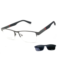 Armação Masculina + Clip On 2 Em 1 CM185 - loja online