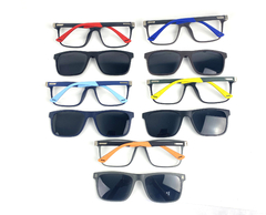 Armação Masculina + Clip On 2 Em 1 CM195 - comprar online