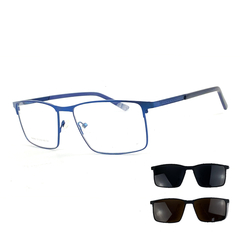 Armação Masculina + Clip On 3 Em 1 CM205