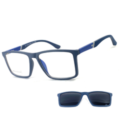 Armação Masculina + Clip On 2 Em 1 CM214 - comprar online