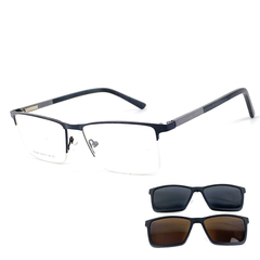 Armação Masculina + Clip On 3 Em 1 CM216