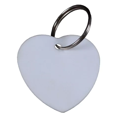 LLAVERO PLASTICO CORAZON X 20 UNIDADES