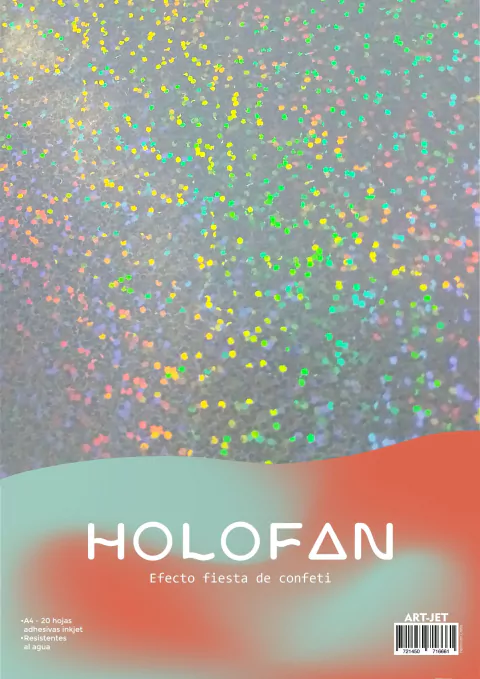 HOLOFAN EFECTO FIESTA DE CONFETI
