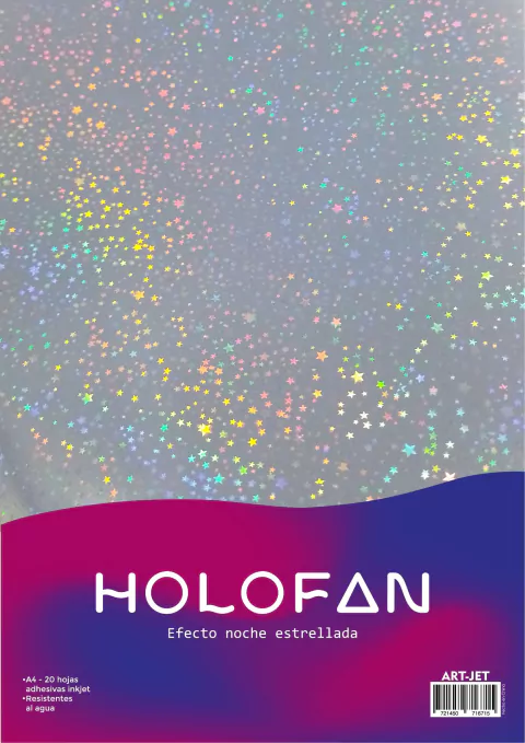 HOLOFAN EFECTO NOCHE ESTRELLADA