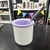 MATE WORKAT BLANCO CON ACCESORIO LILA PASTEL Y BOMBILLA
