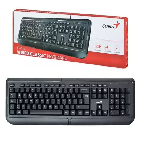 TECLADO GENIUS KB 118 USB
