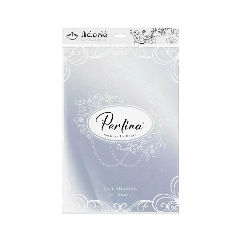 PAPEL ADORIE PERLINA BLANCO X UNIDAD - comprar online