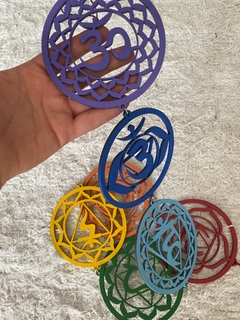Móbile Chakras Colorido - comprar online