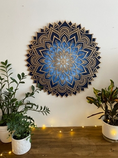 Mandala Azul Serenidade na internet