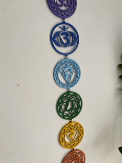 Móbile Chakras Colorido na internet