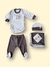 Set 4 Piezas Xue, Marron