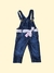 Jardinero de jeans Con Lazo