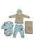 Set 5 Piezas Beige [Interlock]