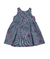 Vestido De Poplin Floreado